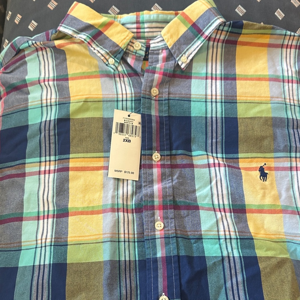 Polo by Ralph Lauren Multicolor Plaid Button-Down Shirt